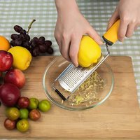 Hand Kaas Rasp Citroen Zester Tool Voor Chocolade, Kokosnoot, Citrus, Gember En Fijne Rooster Kruiden,