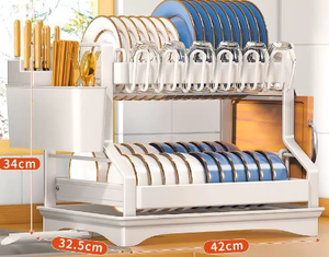 2025 estante <span class=keywords><strong>de</strong></span> secado <span class=keywords><strong>de</strong></span> <span class=keywords><strong>platos</strong></span> <span class=keywords><strong>de</strong></span> <span class=keywords><strong>2</strong></span> <span class=keywords><strong>niveles</strong></span> <span class=keywords><strong>de</strong></span> gran capacidad <span class=keywords><strong>de</strong></span> alta calidad sobre el fregadero <span class=keywords><strong>escurridor</strong></span> <span class=keywords><strong>de</strong></span> <span class=keywords><strong>platos</strong></span> estante <span class=keywords><strong>de</strong></span> <span class=keywords><strong>platos</strong></span> para cubiertos estante <span class=keywords><strong>de</strong></span> secado <span class=keywords><strong>de</strong></span> <span class=keywords><strong>platos</strong></span> - Product Image 5