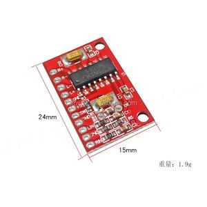 Placa Amplificadora Digital Ultra Mini PAM8403 Roja, Placa Amplificadora Pequeña de Alta Potencia 3W de Doble Canal - Product Image 4