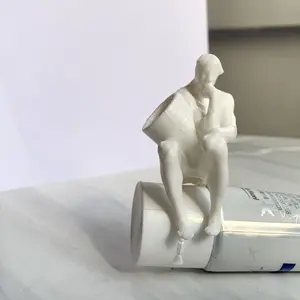 2023 Hot Funny Toothpaste Caps Novelty 3D Printing Toothpaste Squeezer Toothpaste Man for Gift