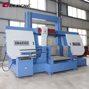 Sierra <span class=keywords><strong>de</strong></span> Cinta <span class=keywords><strong>de</strong></span> Alta Resistencia GOLDCNC GB42100, Máquina <span class=keywords><strong>de</strong></span> Corte <span class=keywords><strong>de</strong></span> Sierra <span class=keywords><strong>de</strong></span> Cinta <span class=keywords><strong>de</strong></span> 1000 mm, Sierra <span class=keywords><strong>de</strong></span> Cinta Horizontal Extra Grande - Product Image 6