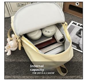 תיק גב לתלמידי חטיבת ביניים, הדפס לוגו בהתאמה אישית, עיצוב נושם, רצועות פוליאסטר עם ריפוד אוויר, תיק נסיעות - Product Image 6