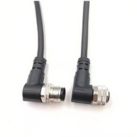 Câble de signal d'aviation M8 3-17 broches, prise mâle/femelle, caméra de voiture/DVR, caméra vidéo, moniteur CCTV, connecteur de caisson de basses, faisceau de câbles