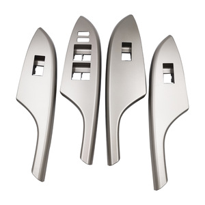 Car <b>Window</b> Regulator <b>Panel</b> Switch Cover Decorative <b>Panel</b> For Toyota Corolla 2007-2013 Matte Finish Plastic Door Trim Kit - Product Image 4