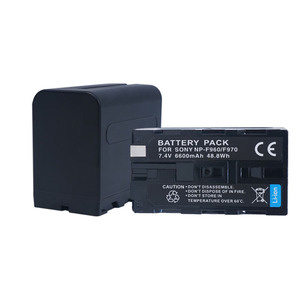 Nhà Máy Giá USB sạc 6600mAh 7.4V <span class=keywords><strong>lithium</strong></span> có thể sạc lại <span class=keywords><strong>NP</strong></span> <span class=keywords><strong>F970</strong></span> Pin cho Sony máy ảnh kỹ thuật số - Product Image 2
