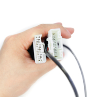 Cable adaptador Tesla de 26 pines a doble OBD2 en Y para herramienta de diagnóstico de vehículos eléctricos, herramienta de diagnóstico de vehículos, escáner OBD2, programación de ECU