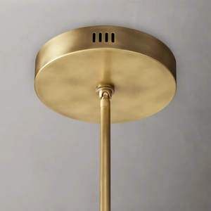 36" Round LED Chandelier Modern American Style Antique Brass Gold Crystal Chandelier For Living Room - Product Image 5