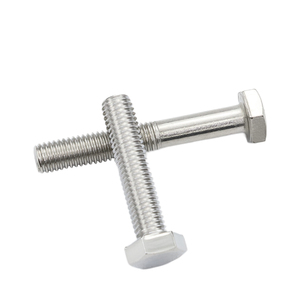 Stainless Steel Hex Head <strong>Bolts</strong> CLASS 4 Grade UNC Thread with <strong>Plain</strong> Finish and Nut - Product Image 4