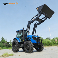 80 PS 4WD Landwirtschaftlicher Traktor Preisgünstiger Mini-Landwirtschaftstraktor
