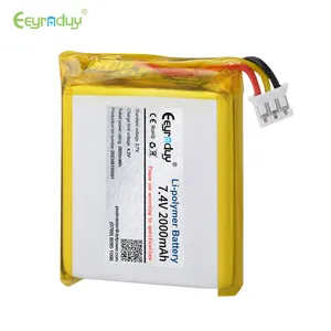 Batterie au lithium d'origine 7.4V 2000mAh de qualité supérieure pour des solutions d'alimentation durables