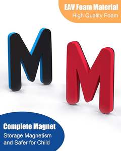 XT ABC anglais aimant lettres et chiffres jouet éducatif pour enfants-EVA matériel UV impression orthographe jeu de société - Product Image 3