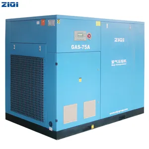 100hp energy saving rotary screw air compressors oil lubricant industrial equipment 10 bar compressor with best performance