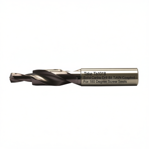 Ttake Ta1018 Solid Carbide <b>Drill</b> <b>Bit</b> TiAIN Coated For 180 Degree <b>Screw</b> Seats - Product Image 2