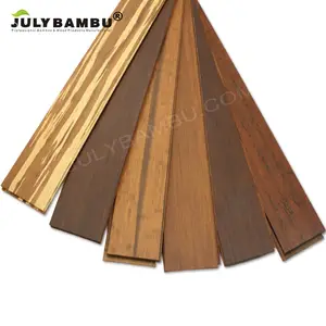 Discount Rustic Grooving Parquet Price Waterproof Solid Flooring Floor Bamboo For Courtyard