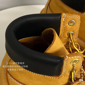 Botas de Tobillo de Cuero Encerado Amarillo, Impermeables, de Diseño Personalizable, de Alta Calidad y Lujo, Diseño para Parejas, Transpirables, con Cordones - Product Image 5
