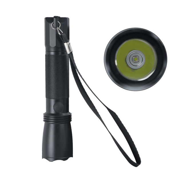 Hot Selling Explosion Proof LED Flashlight Aluminum Alloy Body 3W DC3.7V USB Charging Camping IP67 Waterproof 1000+ Lumens 100m