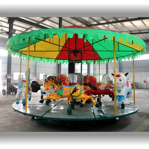 Karnaval çocuk adil binmek eğlence parkı oyunları merry go round eğlence parkı atlıkarınca
