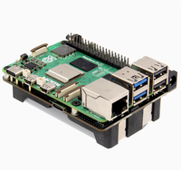 Carte de développement Raspberry Pi 4B (SBC) avec 2 Go de RAM, système d'exploitation Linux et interface Type-C/USB pour projets DIY
