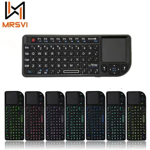 MRSVI Fabricant de clavier d'ordinateur portable personnalisé A8 Mécanique Portable Rétroéclairage Gamer Mini Souris sans fil Clavier Personnalisé Boîte Usb