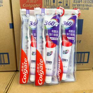 Set de <span class=keywords><strong>Viaje</strong></span> <span class=keywords><strong>Colgate</strong></span> 360 Essence Gingival, Cepillo de Dientes y Pasta Dental, Portátil, Impermeable, con Cierre de Cremallera, Cuidado de las Encías, Original, para Exteriores - Product Image 3