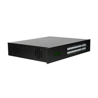 Conmutador de Matriz Modular Profesional 4K60Hz Sin Interrupciones 4:4:4 18Gbps Híbrido para Sala de Control de Video Wall LED