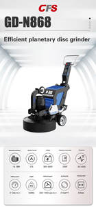 Heiße Verkaufs fabrik versorgung NX-N86 220V/380V 820mm staubfreie Planetenscheiben-Vierkopf-Betonboden schleif maschine - Product Image 6