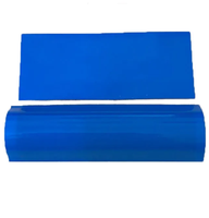 Tube thermorétractable en PVC bleu 18650 ignifuge pour batterie au lithium