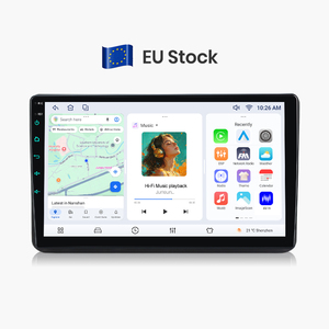 วิทยุติดรถยนต์ Junsun ระบบไร้สาย Carplay สำหรับ Fiat Panda ปี 2003-2012 เครื่องเล่นมัลติมีเดียพร้อมระบบนำทาง GPS สำหรับ Fiat Panda ปี 2003-2012 - Product Image 1