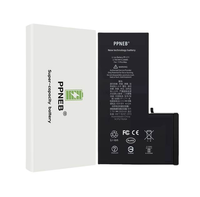 PPNEB High Quality Phone Battery for iPhone 5 6S 6 7 8 Plus X XR XS 11 12 13 14 15 Pro Max Batteries for iPhone
