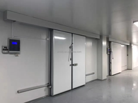Portes battantes de chambre froide conçues en usine, à ouverture simple ou double, personnalisables pour les besoins de la chaîne du froid en entrepôt