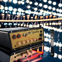 Profesyonel D100 açık ses sistemi üretimi ağır bas bluetooth dijital güç mikser kurulu ile Mini amplifikatör