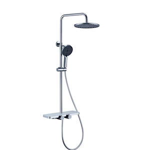 Robinet mitigeur de douche mural Vimijia ZM-13005-GHW, relevable, avec compartiments de rangement pratiques et doux, chauffe-eau de salle de bain - Product Image 3