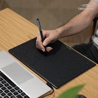 DigiDraw T410 Disponibile, Penna USB-C Senza Batteria, 16384 Livelli di Pressione, Penna Grafica per Tablet con Stilo per Insegnamento Online