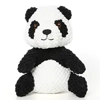 Panda brinquedo de pelúcia do cão personalizado, para grandes cães pequenos médios