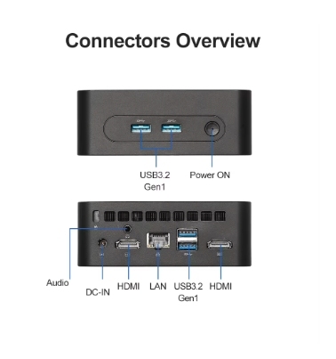 Portable Mini PC Win11 HTPC Intel N95 4 Core WiF BT 4.2 4K HD MI 2.0 DDR4 M.2 SSD Micro Computer TV Box Minipc Model PC X72