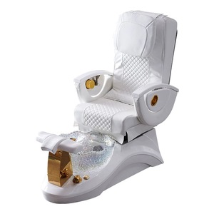 Precio barato belleza lujo moderno trono manicura pie Spa silla profesional salón muebles uñas pedicura silla con lavabo - Product Image 1