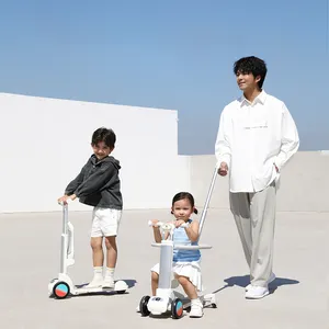 Child Scooter For Baby 3 In 1 Tricycle With Music And Light Balance Bicycles Ride On Toys Car Kids Tricycle
