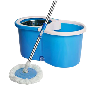 Thép không gỉ ma thuật xử lý lau xô dễ dàng hoạt động ướt/khô nhà làm sạch 360 xoay đầu lau cho bán buôn - Product Image 5