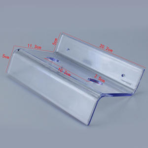 Expositor de Plástico para Grifos de Lavabo de Doble Orificio, Tablero de Exhibición para Tiendas - Soporte de Exhibición para Grifos - Product Image 1