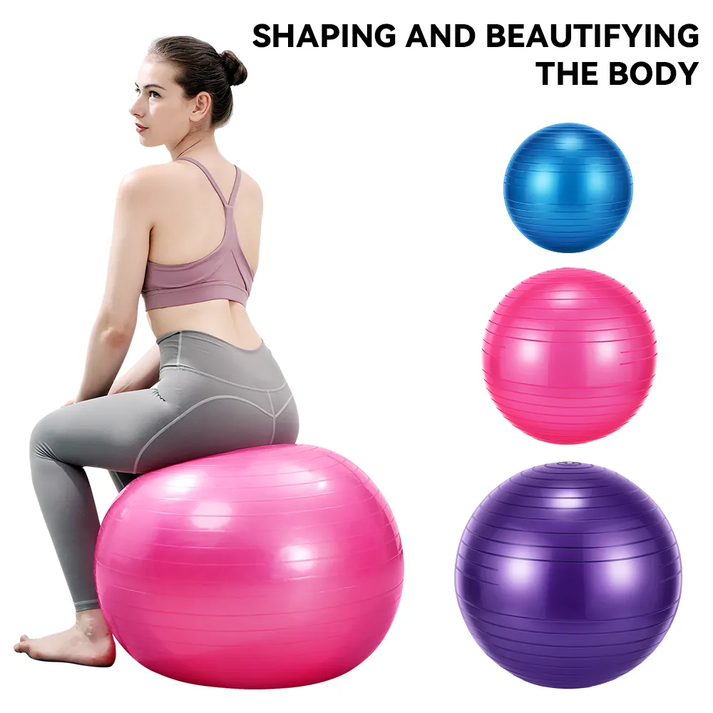 pilates fit ball bodyfit gym ball für anti burst training