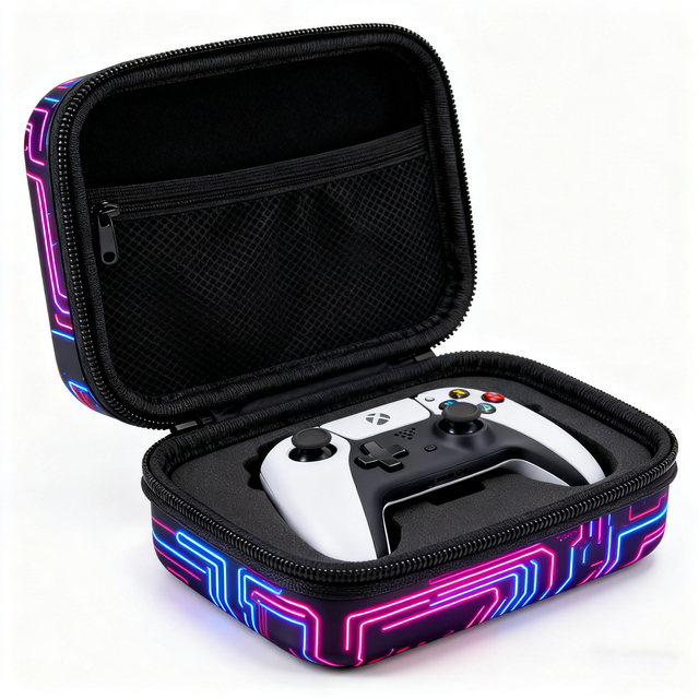 Universal Gaming Accessories Case-Waterproof EVA Hard Shell for PS5/Xbox/Switch Controllers & Accessories Customized Color Size