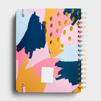 Papier personnalisé en spirale, 50 pièces, couverture rigide, jibe, prière, Agenda, Journal intime, Agenda, bande élastique