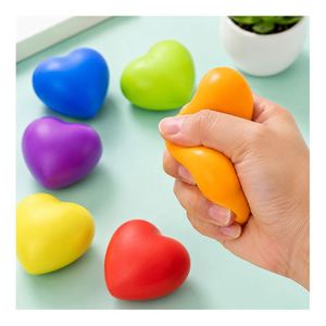Wholesale Colorful Heart Squeeze Toy LED <b>Cube</b> Squishy Stress Ball <b>Glow</b> in Dark Fidget Sensory Kids Party Favors - Product Image 5
