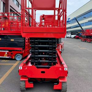 Elevador de tijera eléctrico Mesa de elevación móvil autopropulsada Plataforma de trabajo aéreo CarTables de elevación hidráulica con CE ISO - Product Image 5