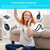 Auriculares con Cable USB de 3.5mm para Teléfono y Computadora, con Micrófono para Walkie Talkie, Ligeros y Duraderos