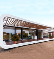 Villa modulaire en acier Apple Cabin, maison-capsule en conteneur, installation facile, loisirs en plein air, tourisme