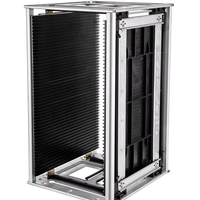 3W-9805301B4 Magazine de rangement industriel antistatique ESD réglable en PP et acier pour ligne SMT, capacité 30 kg, mobilier de bureau