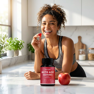 Gummies Keto ACV à Marque Blanche OEM/ODM 1000mg <span class=keywords><strong>Vinaigre</strong></span> <span class=keywords><strong>de</strong></span> <span class=keywords><strong>Cidre</strong></span> <span class=keywords><strong>de</strong></span> Pomme avec la Mère – Métabolisme, Brûle-Graisse, Gestion du Poids, Détox - Product Image 3