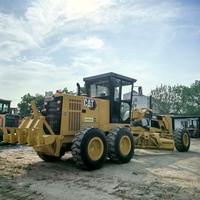 Offre Spéciale – Niveleuse à moteur Caterpillar 140G d'occasion d'origine, modèle CAT 140G avec ripper et lame, matériel de construction routière à prix réduit