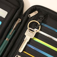 Nouvel Organisateur de Voyage Minimaliste : Porte-Cartes, Étui Portable pour Passeport et Identité, Grande Capacité, Étanche, Porte-Billets en Polyester